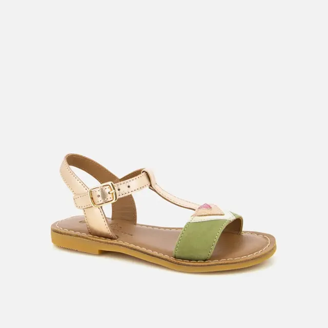 shoo-pom-lazar-delta-sandale-grande-pointure-cuir-kaki-m-tallis image 1