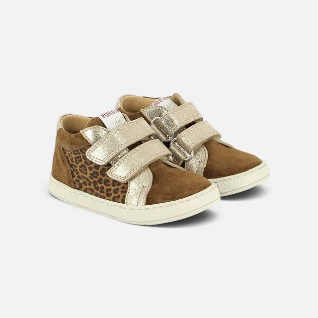 pom-d-api-mousse-easy-top-velours-baby-leo-miel-naturel-basket-fille image 1