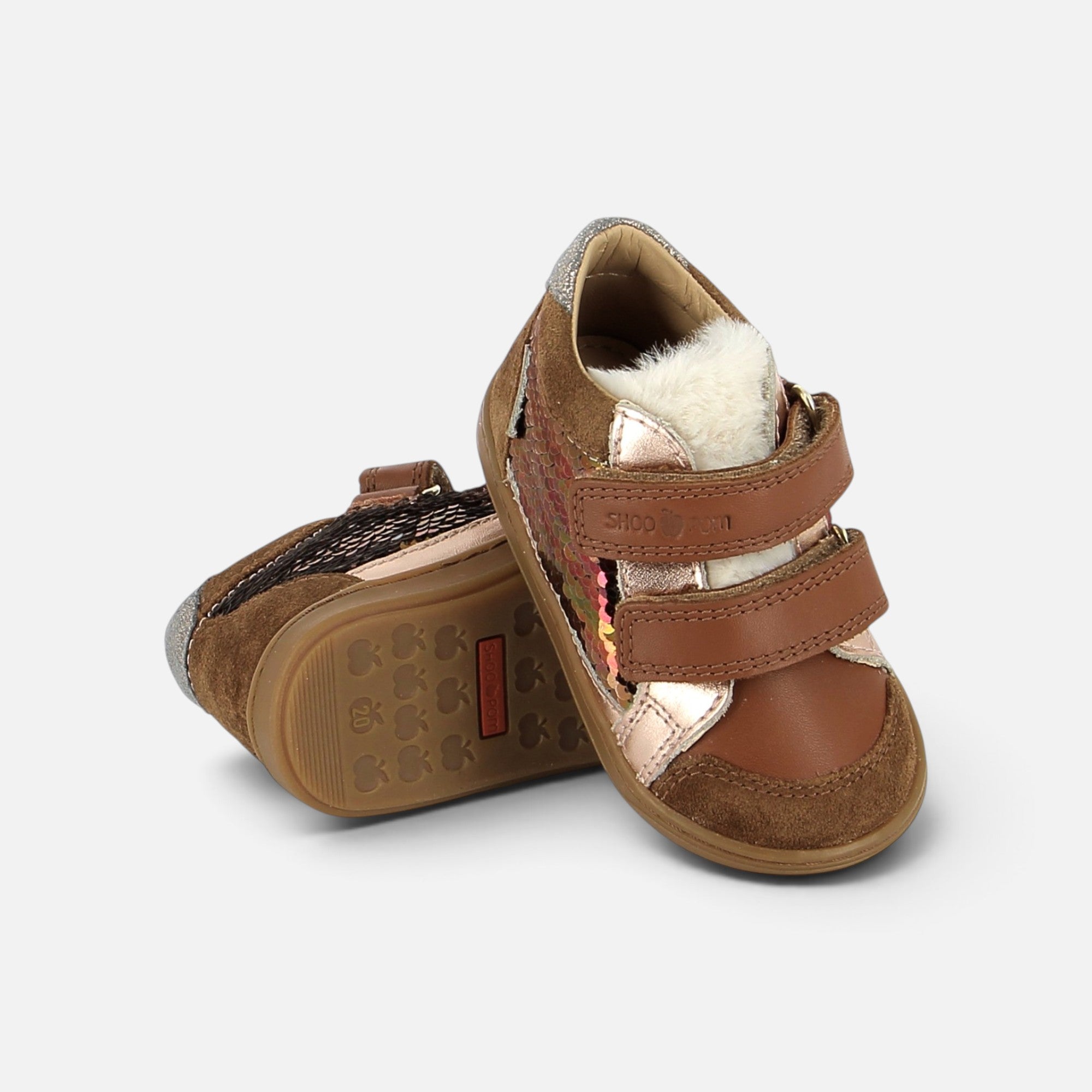 shoo-pom-bouba-easy-co-chaussures-premiers-pas-camel-light-copper image 2