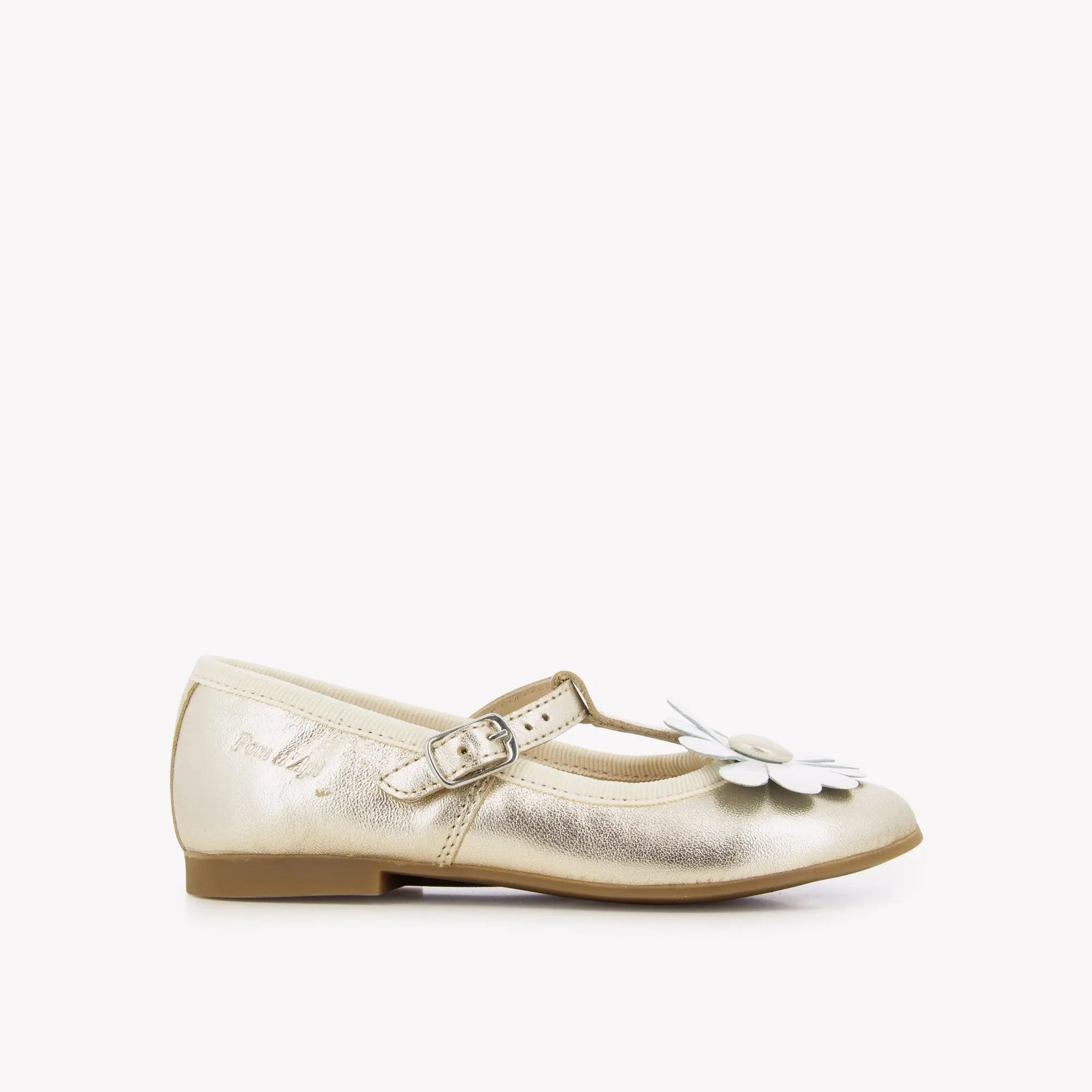 pom-d-api-dory-flo-ballerines-enfant-platine-laminato image 3
