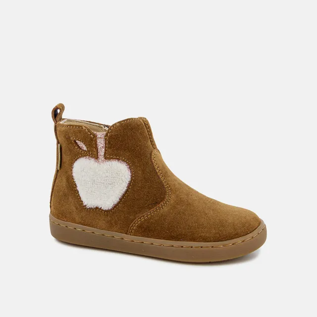 shoo-pom-play-apple-tuff-bottillon-su-de-marron-pomme image 1