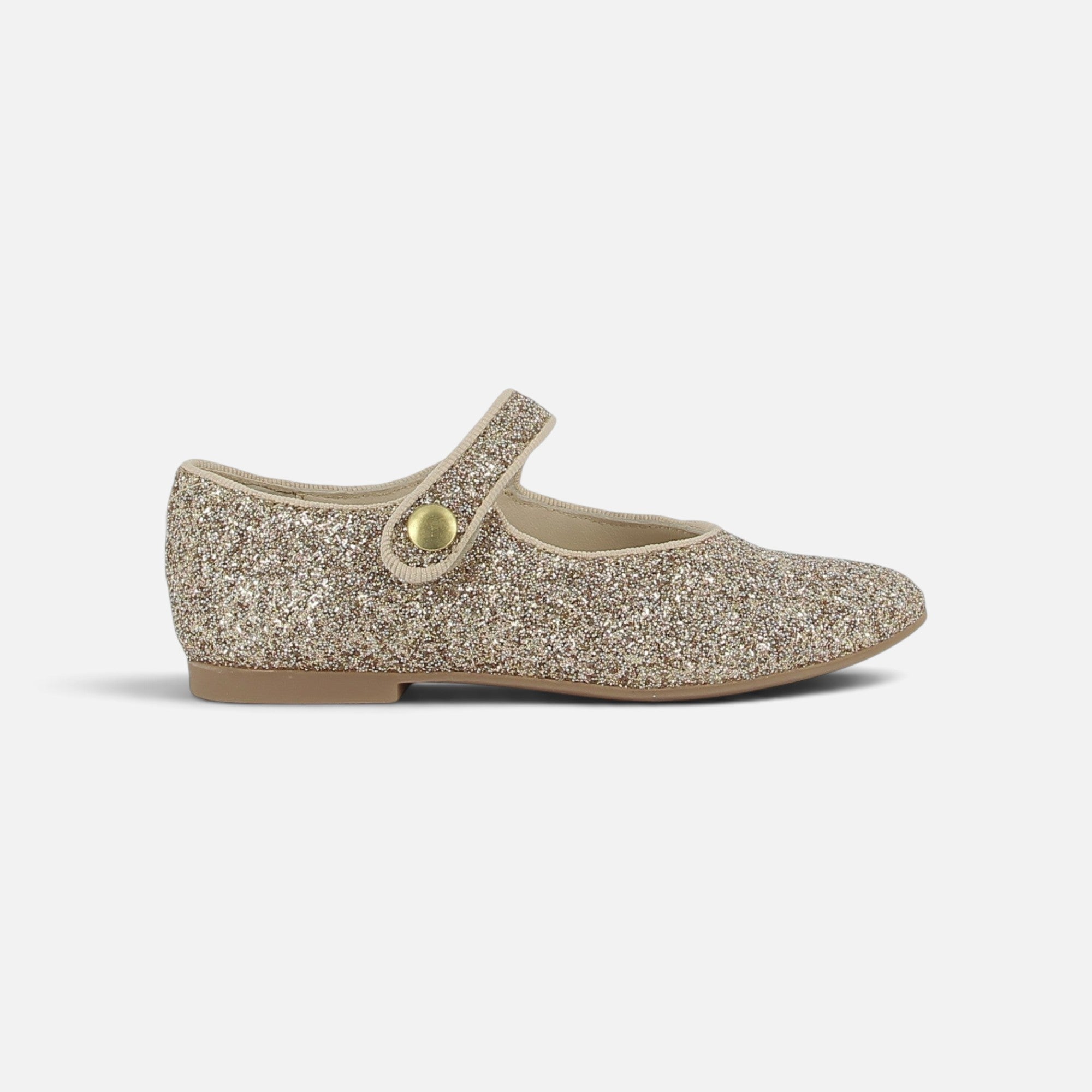 pom-d-api-daisy-baby-ballerine-fille-platine-glitter image 4