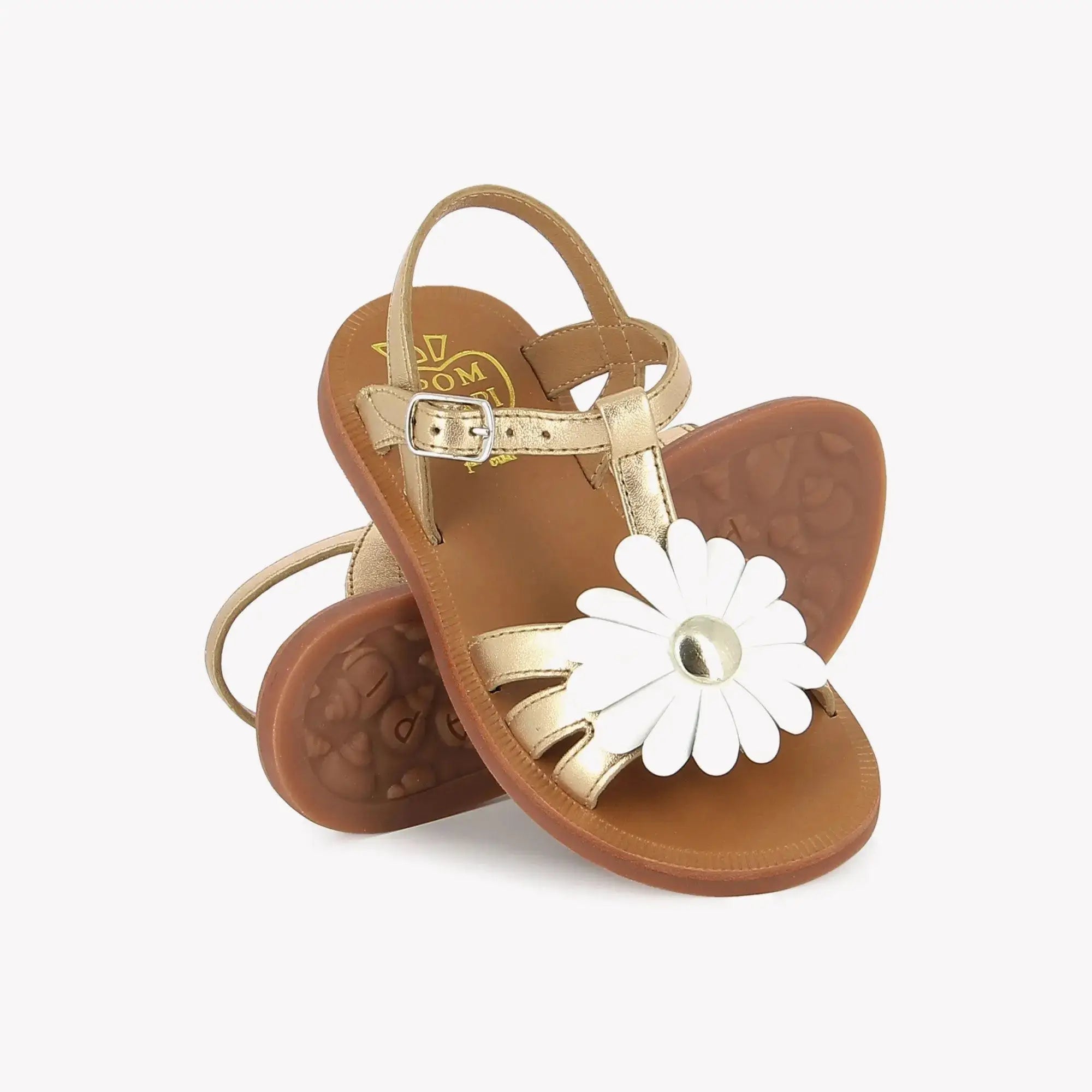 pom-d-api-plagette-big-flo-sandales-enfant-ivory-laminato image 3