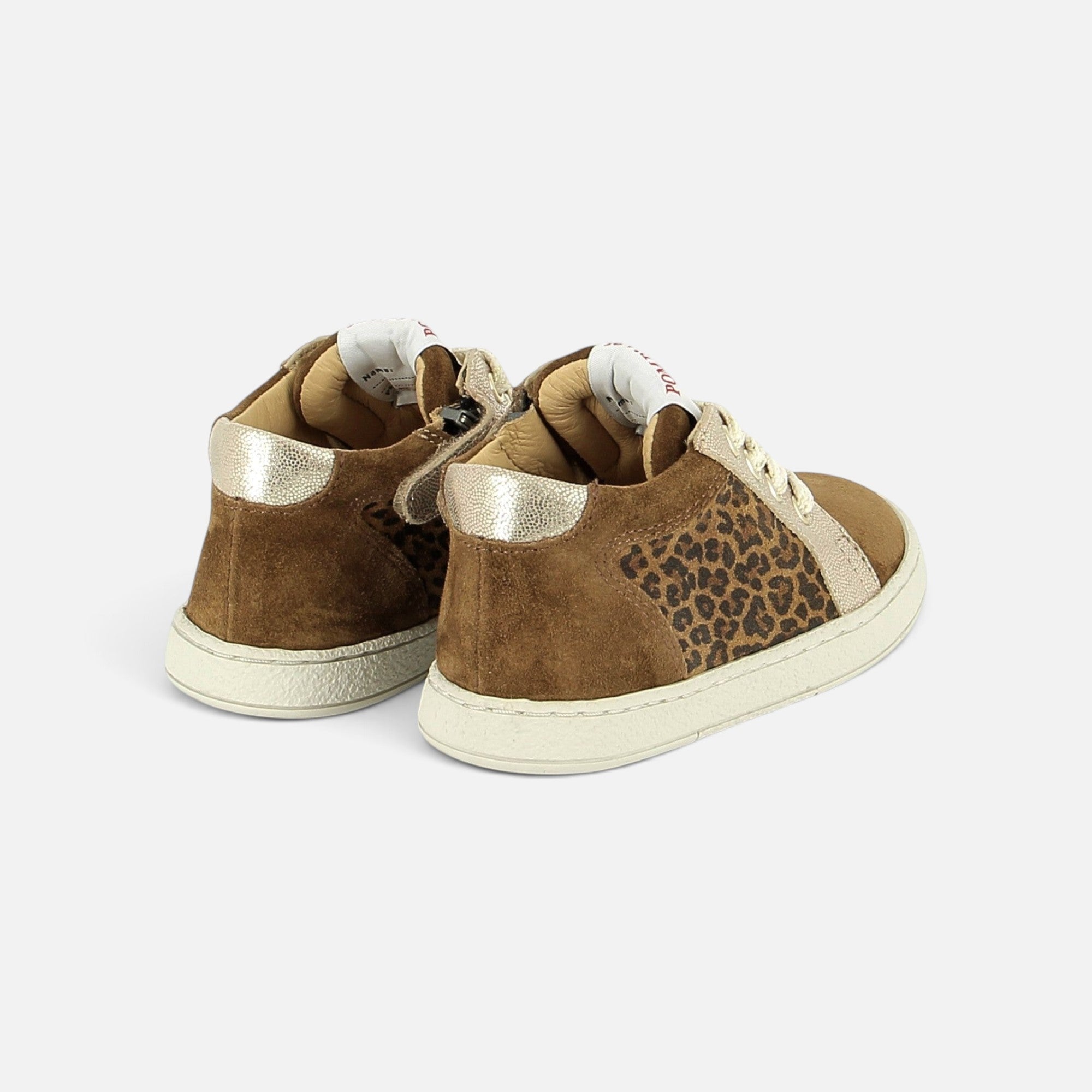 pom-d-api-mousse-zip-top-basket-cuir-miel-naturel-leo image 2