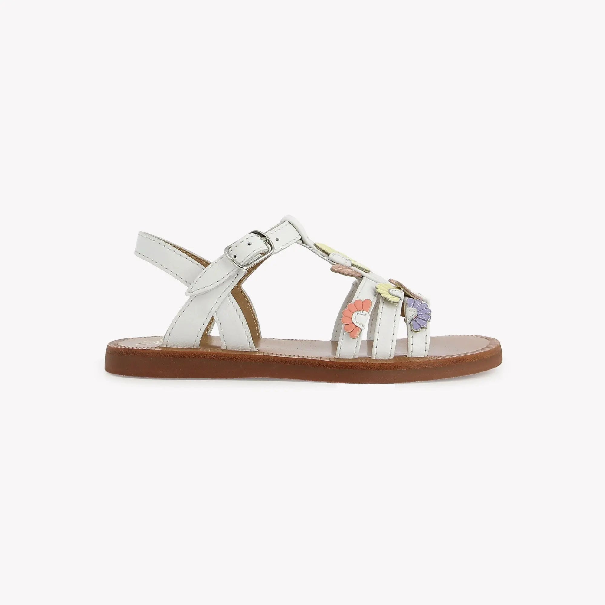 pom-d-api-plagette-multi-daisy-sandale-enfant-blanc-multi-fresh image 4