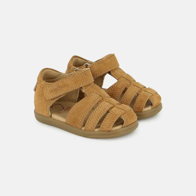 shoo-pom-pika-tonton-sandale-premiers-pas-cuir-terra-bout-ferm image 1