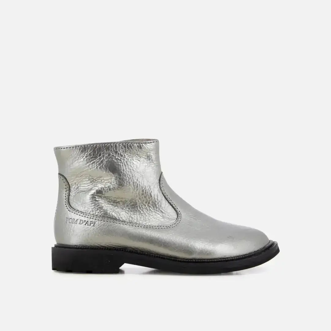 pom-d-api-sister-boots-sl-bottine-argent-fille image 2