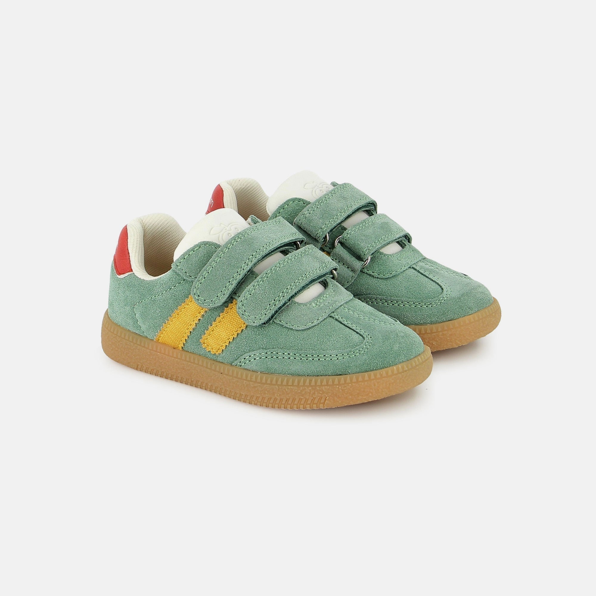 shoo-pom-yuzu-lo-scratch-baskets-gar-on-cuir-velours-thym image 1