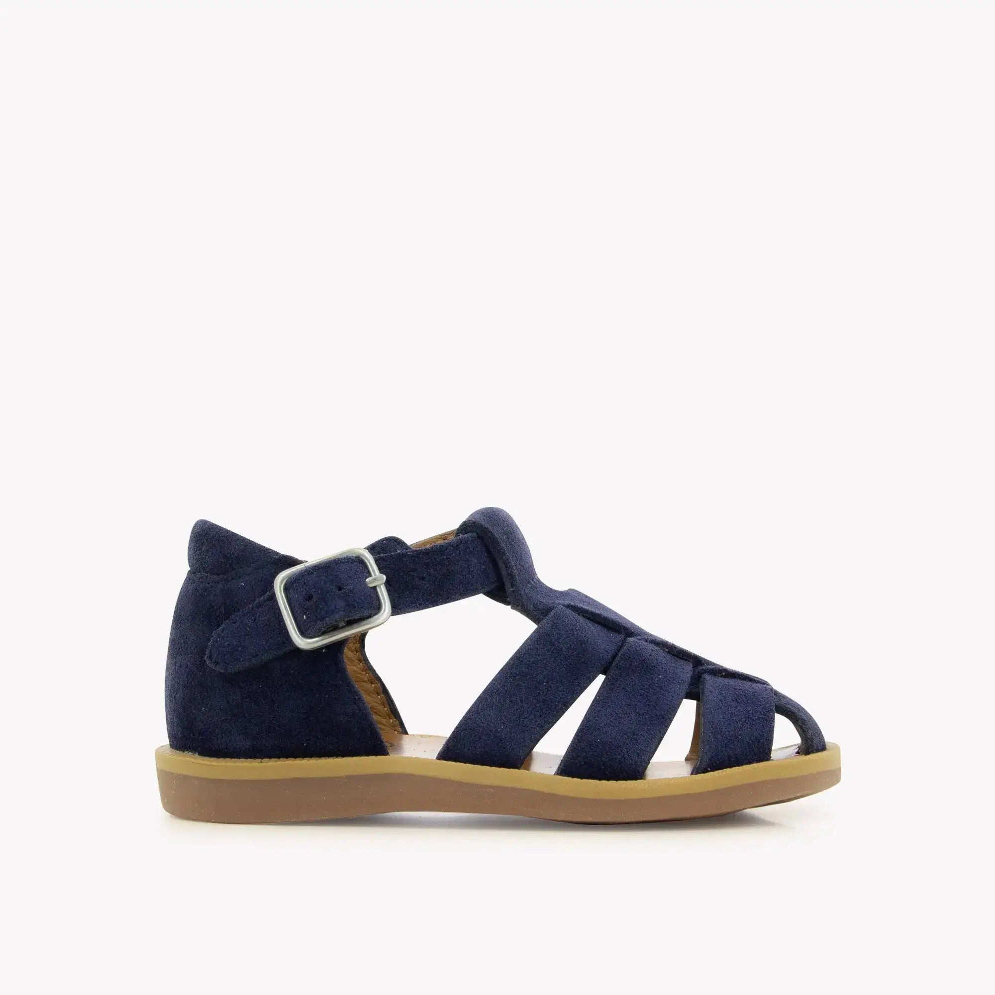 pom-d-api-poppy-daddy-sandales-gar-on-marine-velours image 4