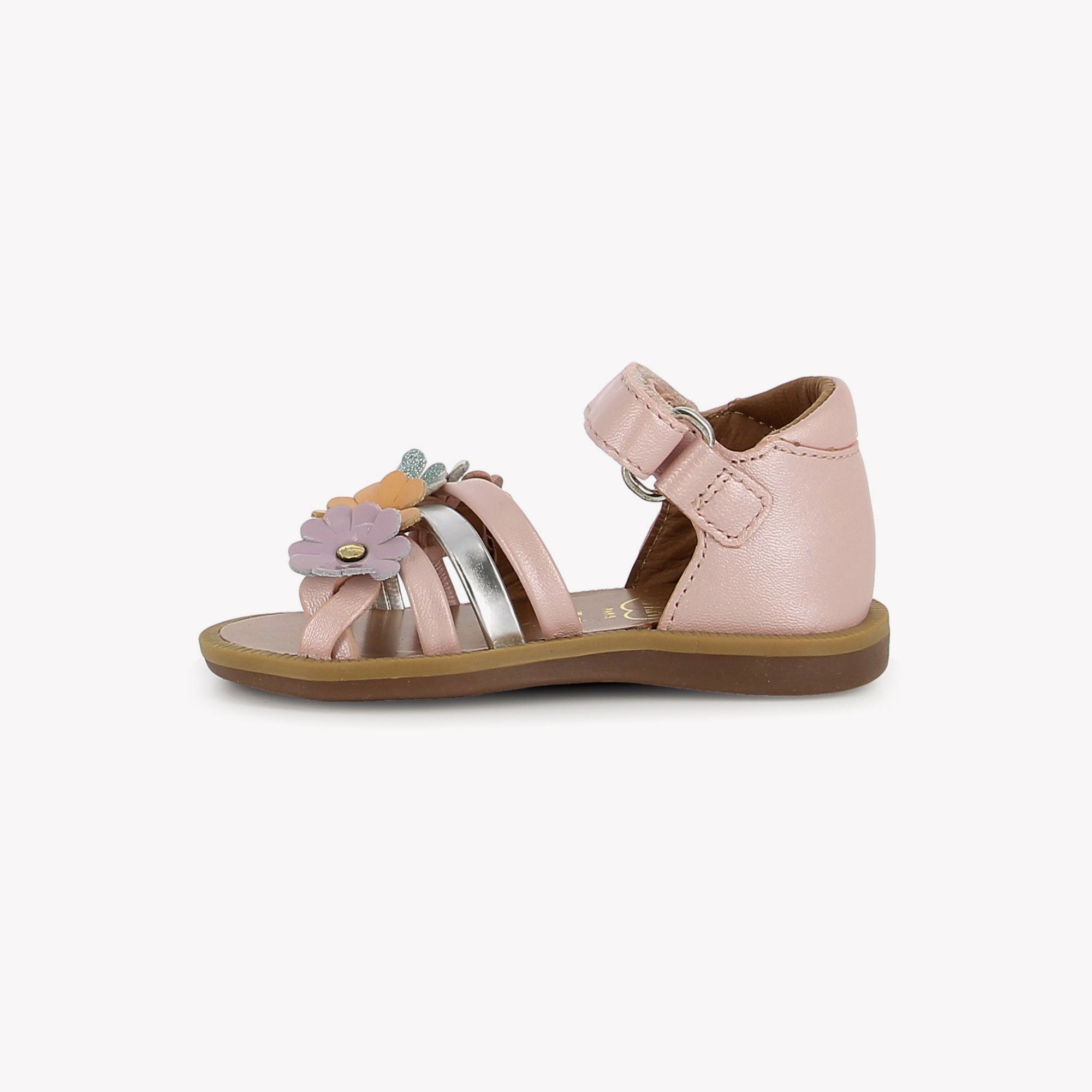 pom-d-api-poppy-multi-flo-sandale-fille-rose-multi-casiopea image 6