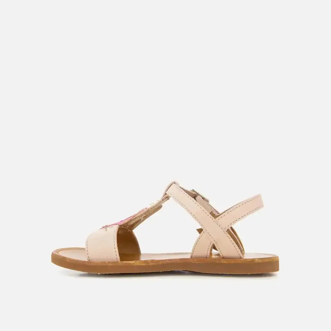 pom-d-api-plagette-papillon-sandale-fille-rose-multicolore image 3