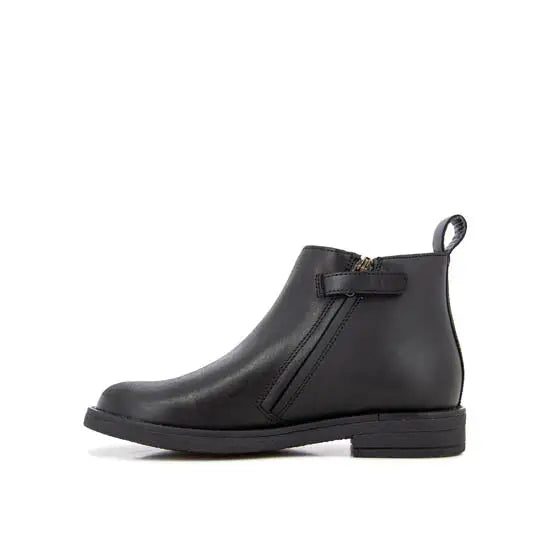 shoo-pom-baker-jod-bottine-enfant-cuir-noir image 3