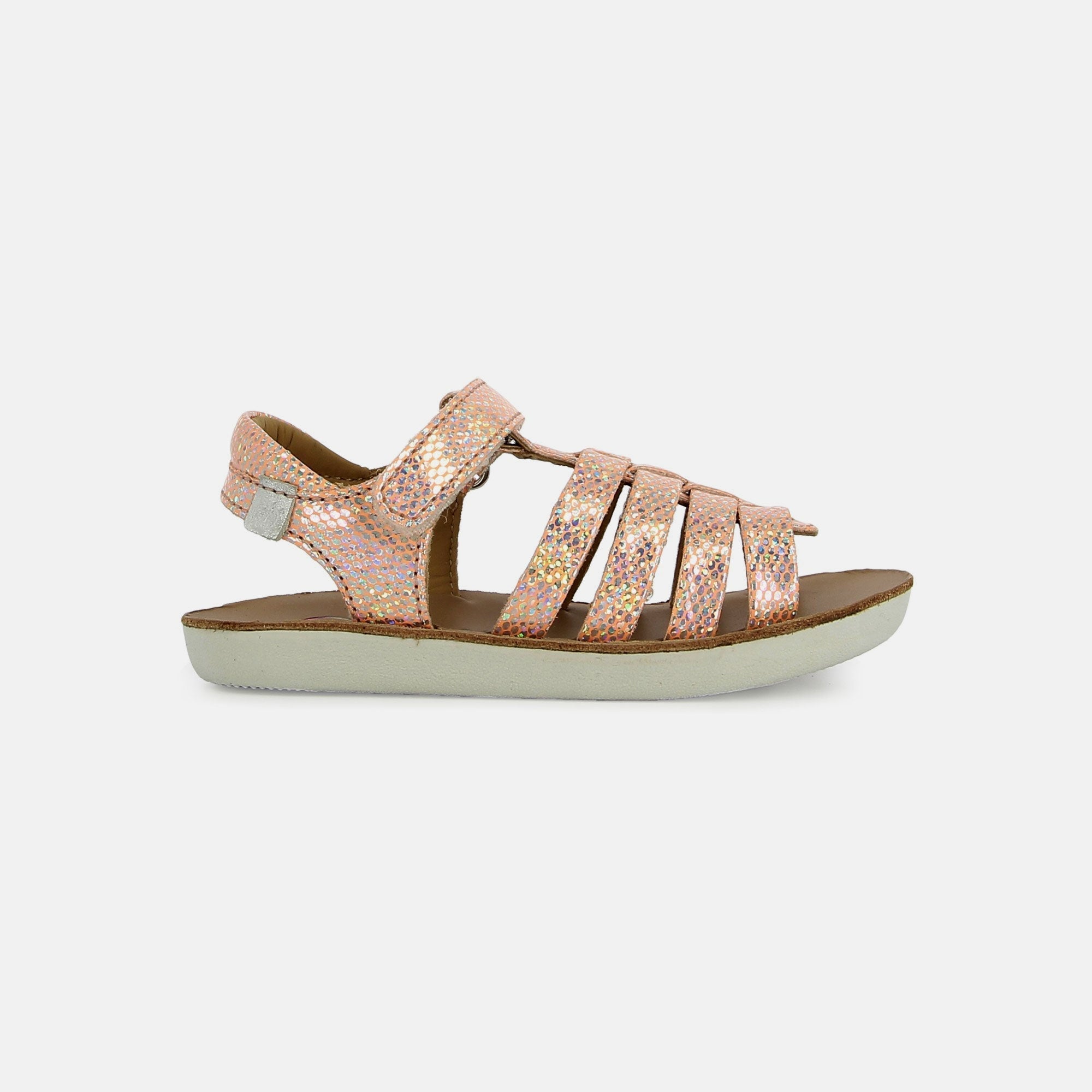 shoo-pom-goa-spart-sandale-fille-n-on-glitter-orange-t image 4