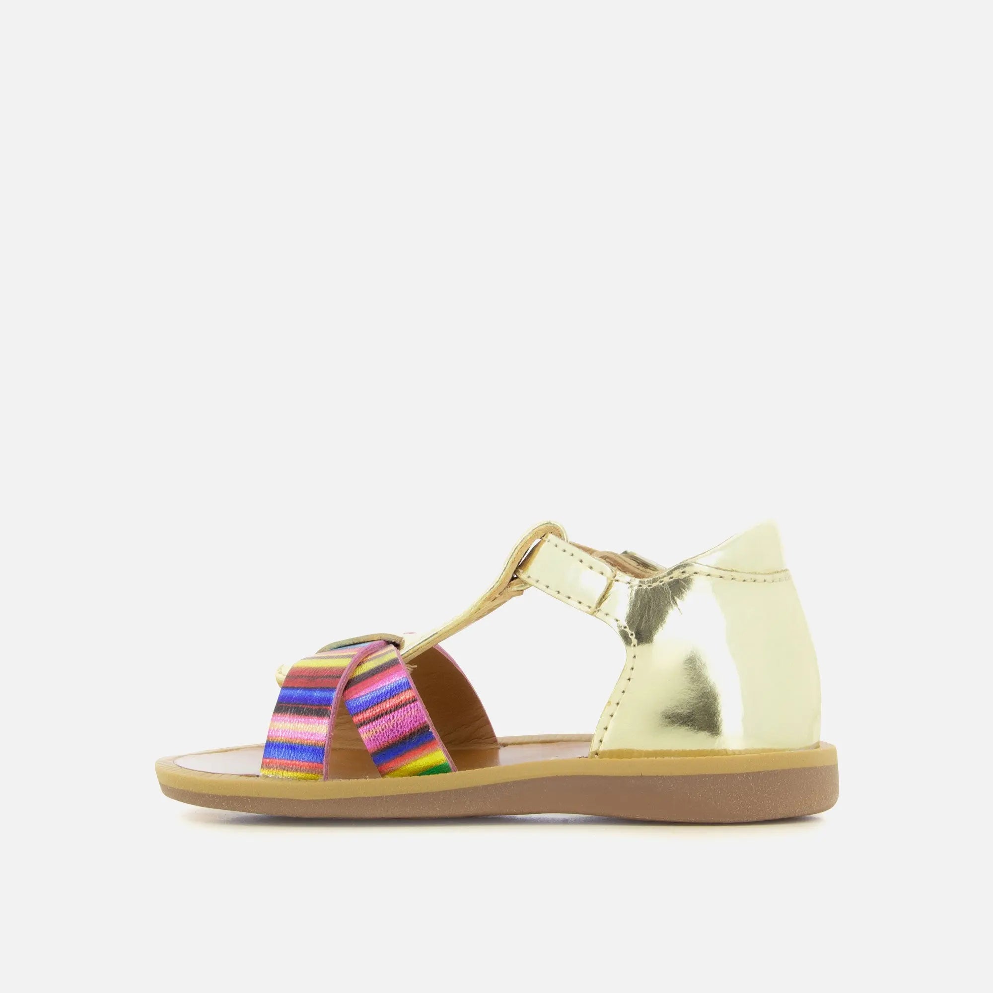 pom-d-api-poppy-xexe-dor-multicolore-sandale-fille-premiers-pas image 4