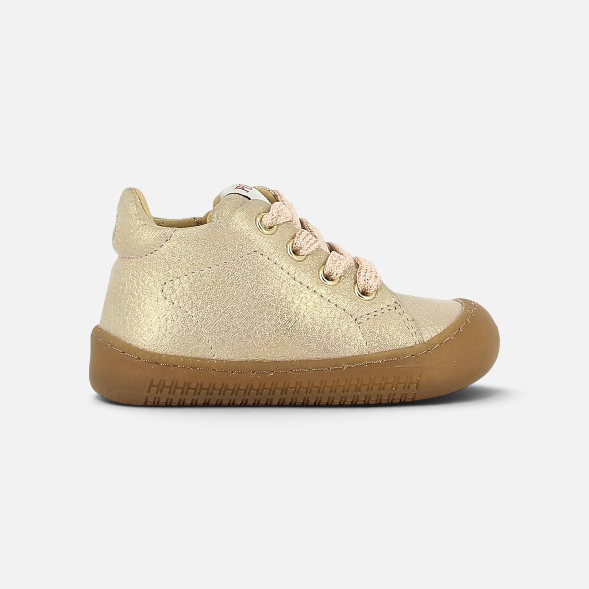 pom-d-api-yaka-walk-chaussure-premiers-pas-fille-nude-laminato-graine image 4