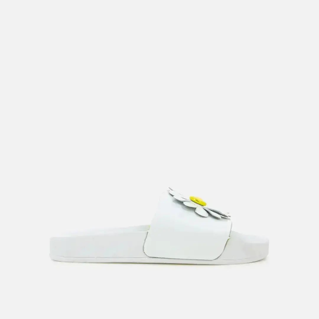 pom-d-api-slappy-big-flo-mule-plage-fille-vert-jaune-fleur image 2