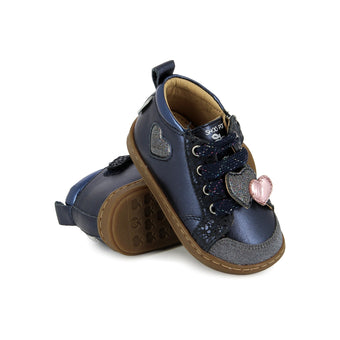 shoo-pom-bouba-nouveau-c-ur-bottillons-premiers-pas-cuir-lamin-marine image 3