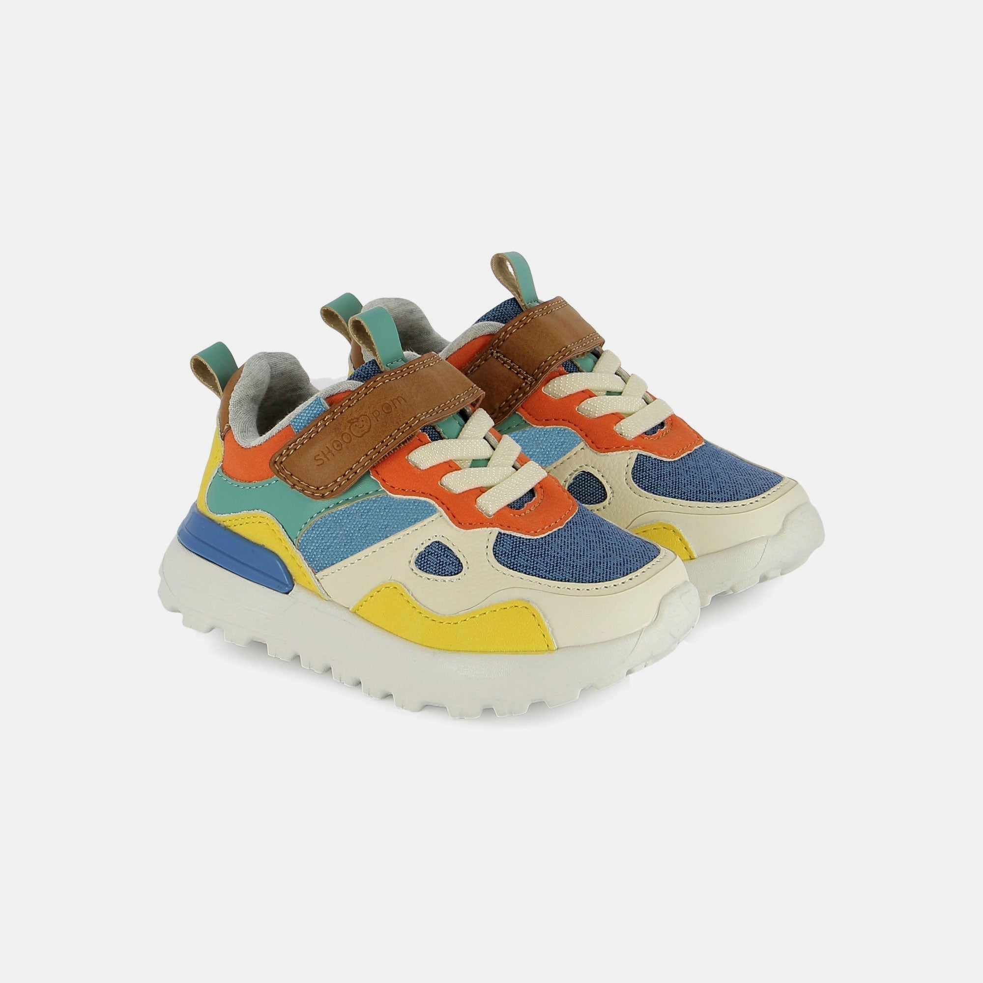 shoo-pom-joggy-scratch-basket-enfant-multi-denim image 2