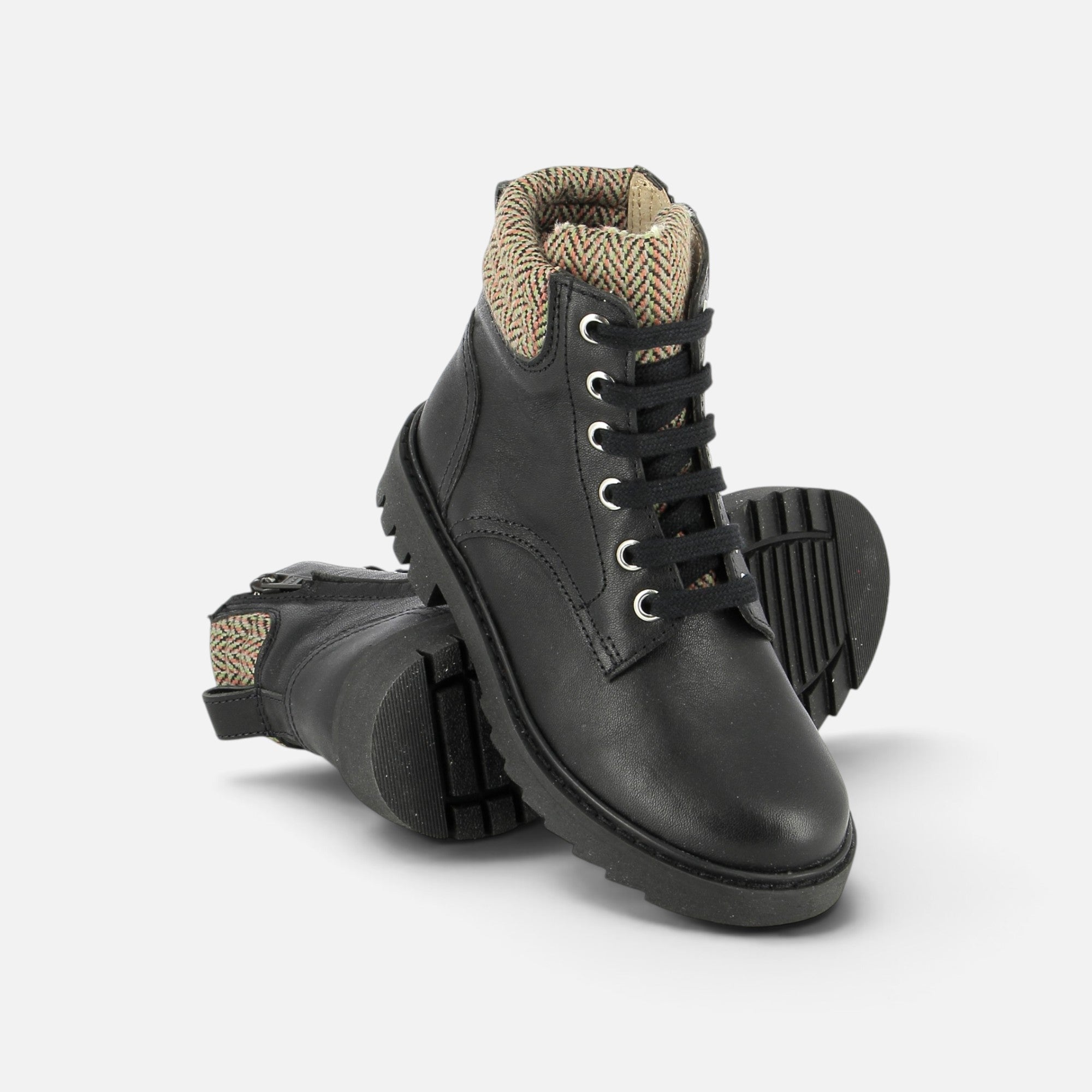 pom-d-api-sid-hi-bike-boots-noir-semelle-noire image 2