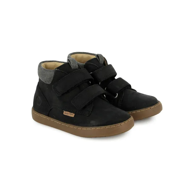 shoo-pom-play-desert-scratch-chaussure-enfant-cuir-buxon-noir image 1