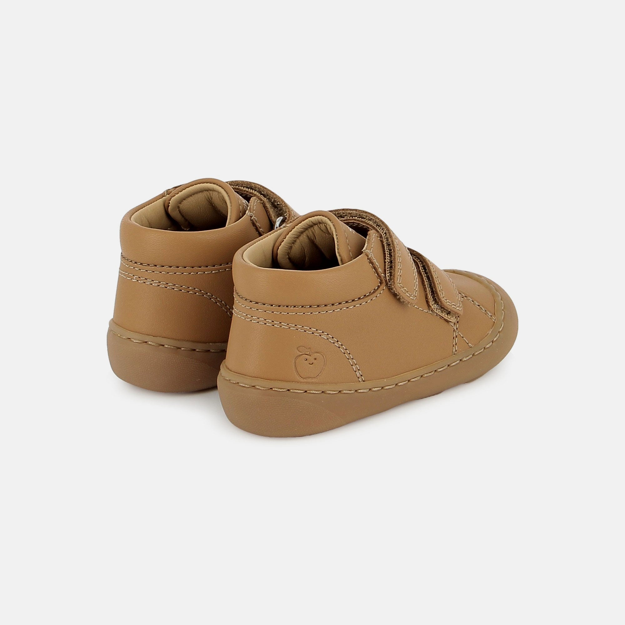 shoo-pom-plum-easy-barefoot-premiers-pas-nappa-camel-clair image 3