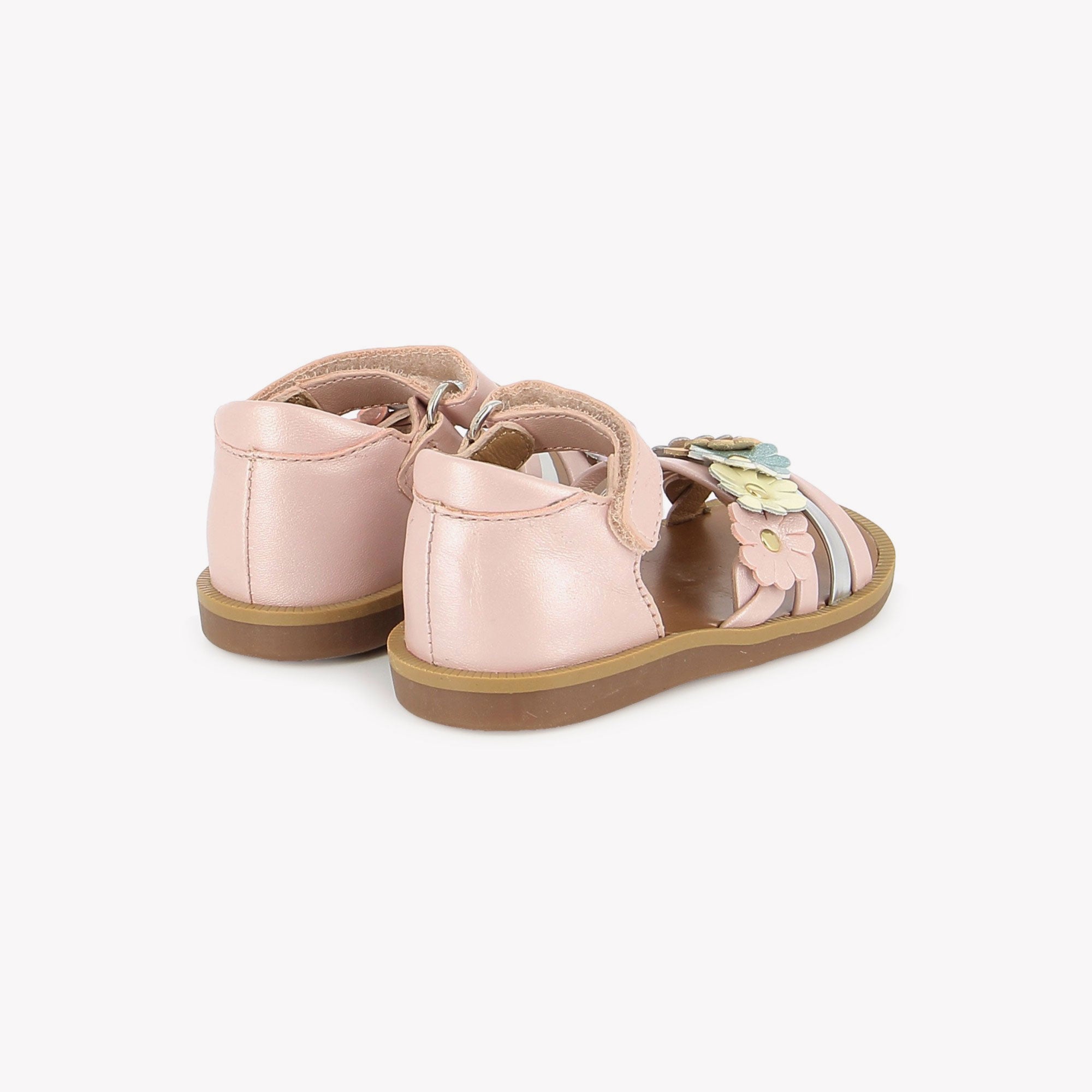 pom-d-api-poppy-multi-flo-sandale-fille-rose-multi-casiopea image 4