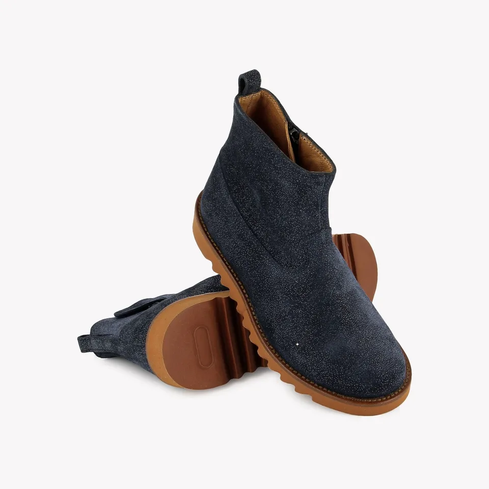 pom-d-api-ripple-boots-sl-bottine-fille-marine-paillettes image 1