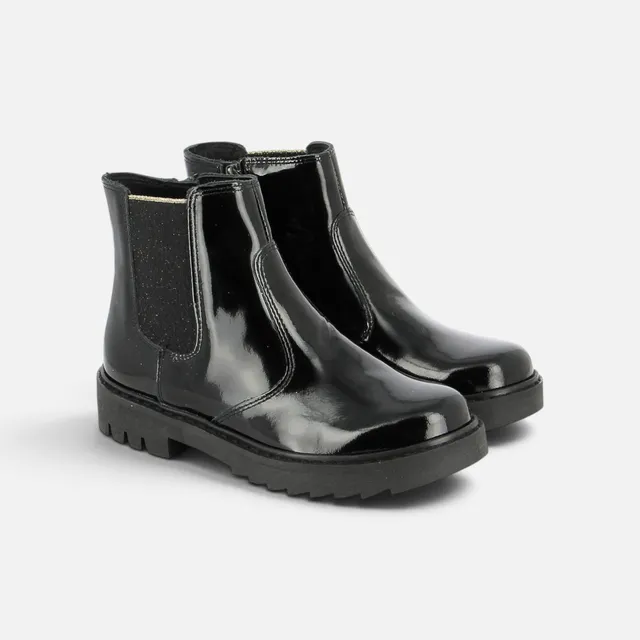 pom-d-api-sid-jodzip-boots-vernis-noir image 1