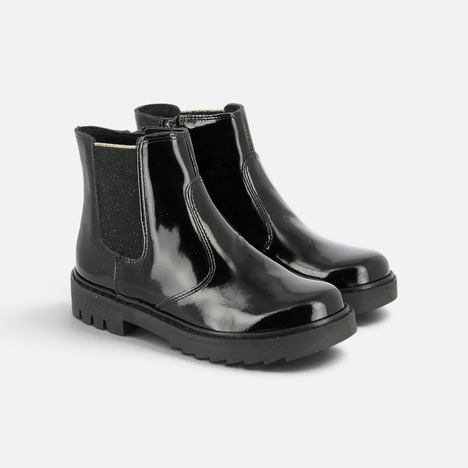 pom-d-api-sid-jodzip-boots-vernis-noir image 1