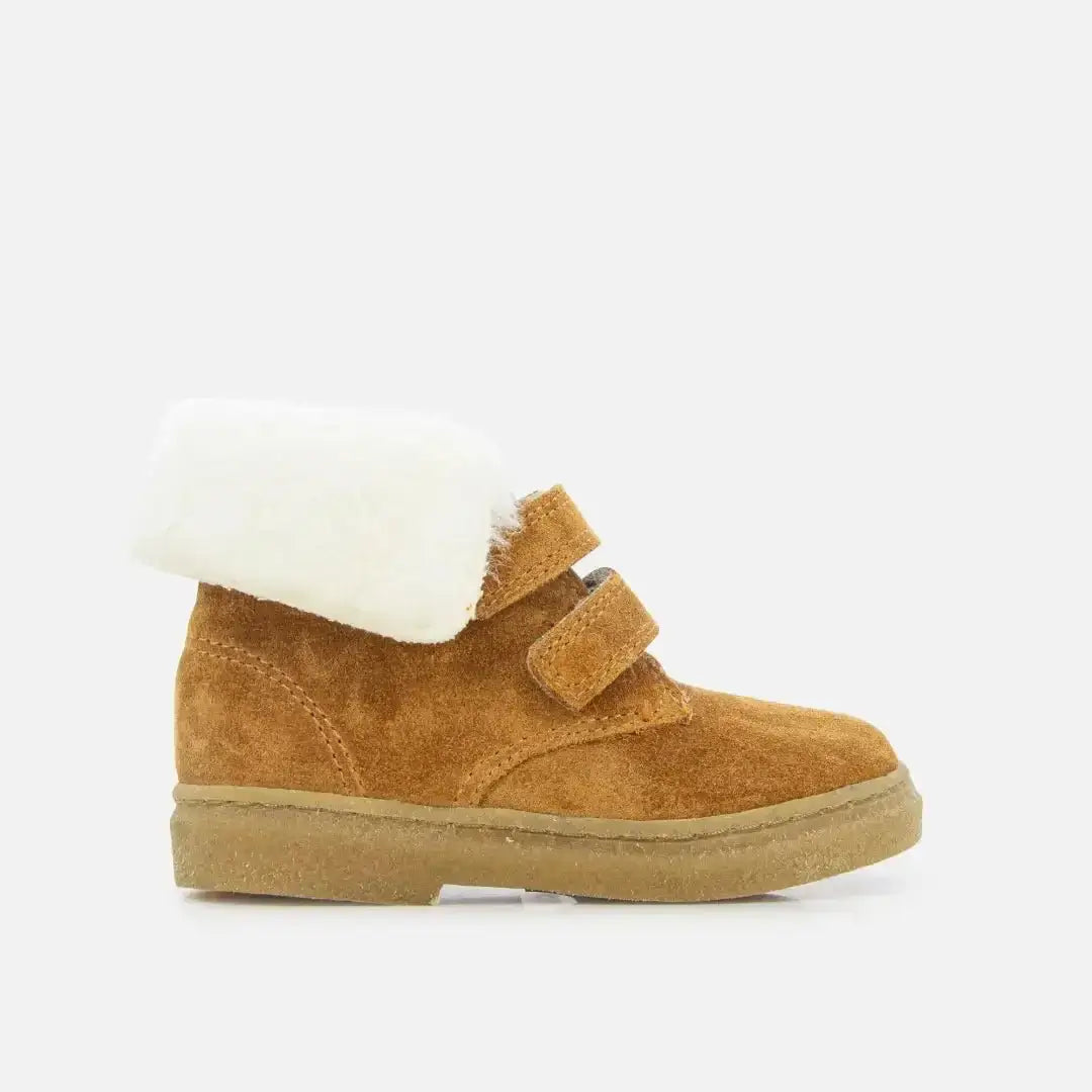 pom-d-api-trix-easy-fur-bottine-fourr-e-camel-gar-on image 2