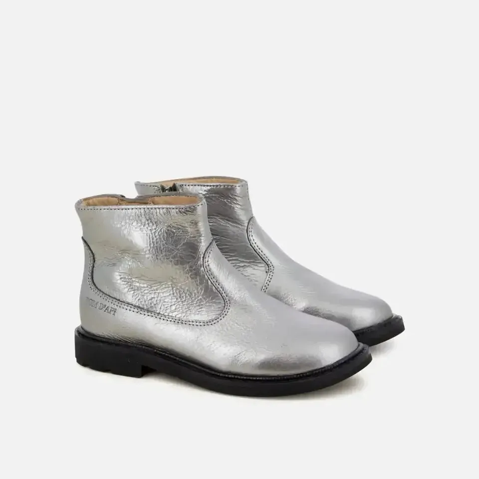 pom-d-api-sister-boots-sl-bottine-argent-fille image 1
